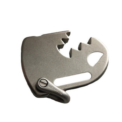 Titan Bottle Opener Keychain Knuckle Duster SharkBite