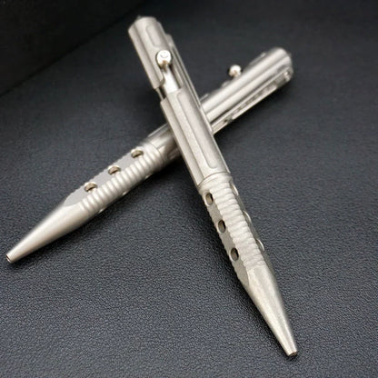 Starship-Inspired Tactical Pen Defender Made of Titanium