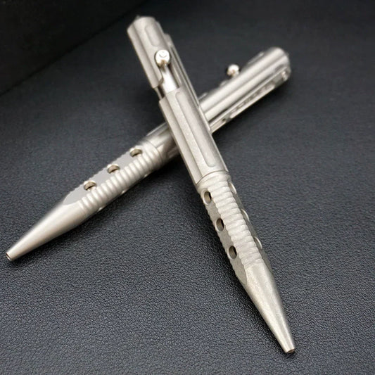 Starship-Inspired Tactical Pen Defender Made of Titanium