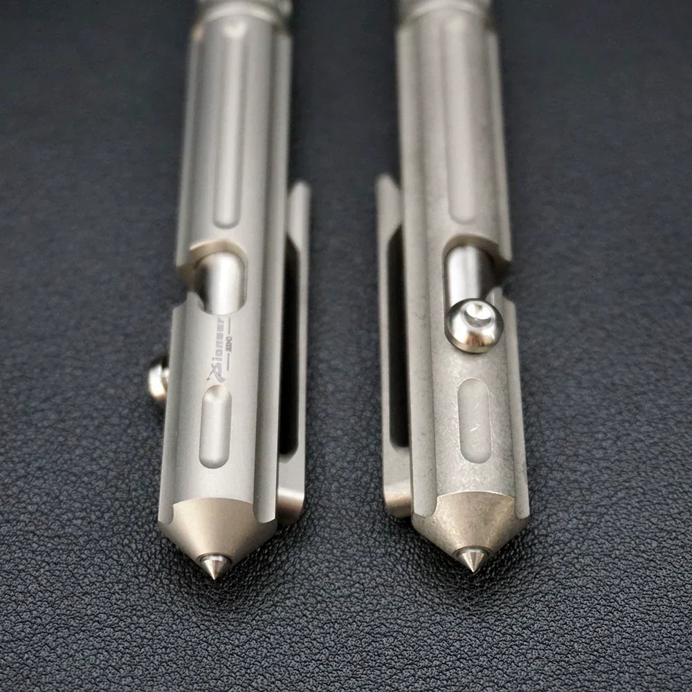 Starship-Inspired Tactical Pen Defender Made of Titanium