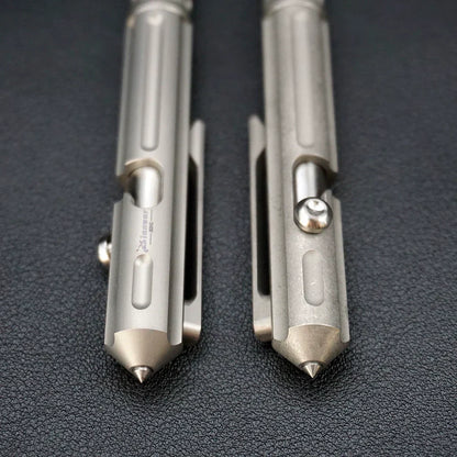 Starship-Inspired Tactical Pen Defender Made of Titanium