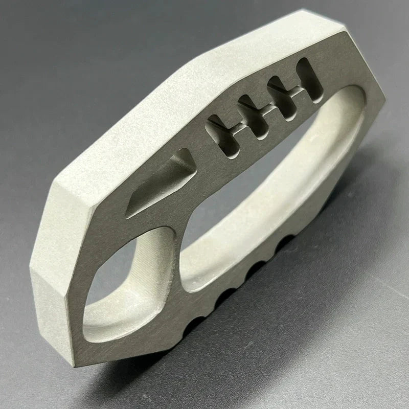 Stainless Fishbone Defense Knuckle Duster Gear