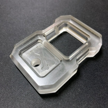 Resin Keychain with EDC Knuckle Duster Design