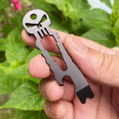 Vengeance Skull Stainless Steel Multi-Tool for EDC Use