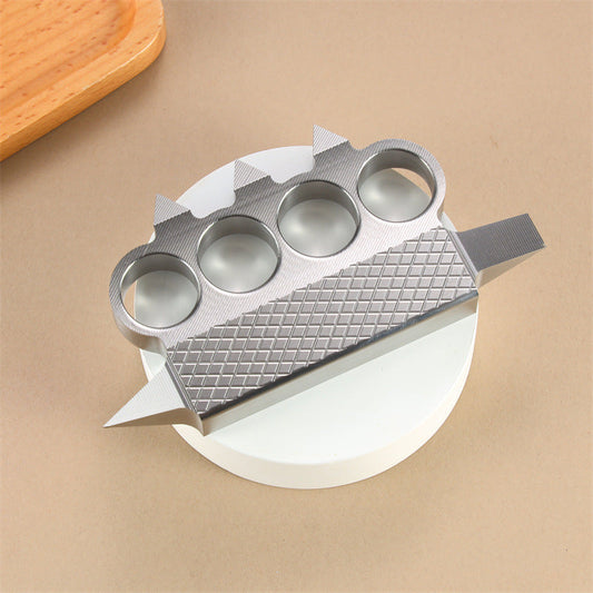 EDC Tactical Knuckle Duster Crafted with Hardened 440 Steel