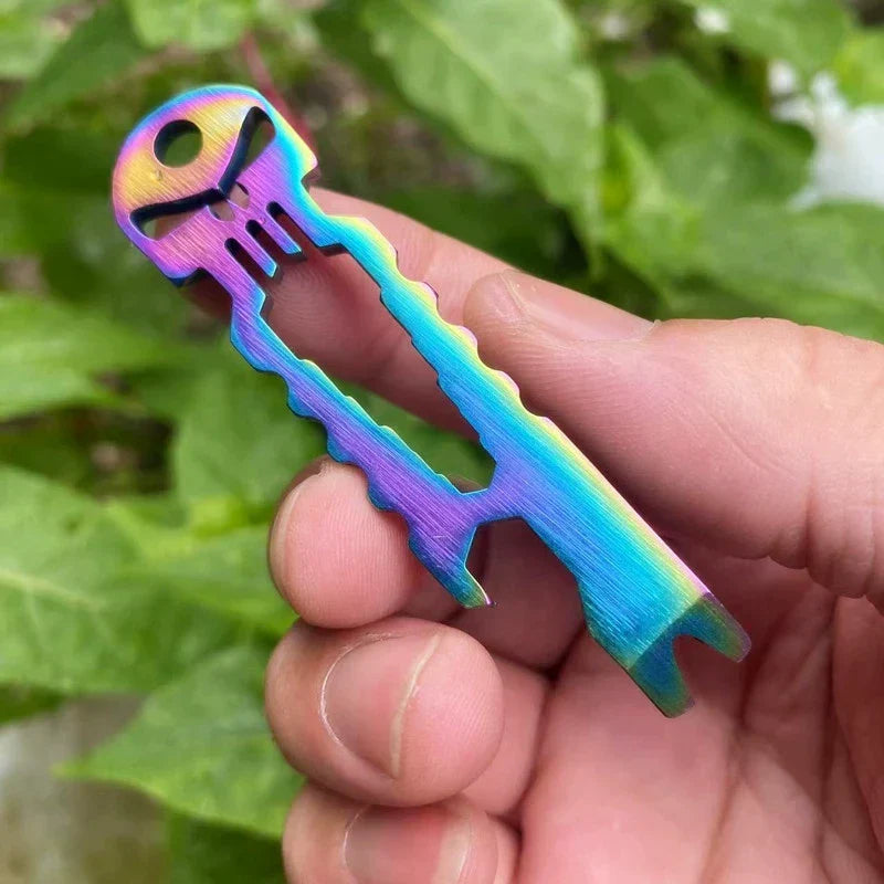 Vengeance Skull Stainless Steel Multi-Tool for EDC Use