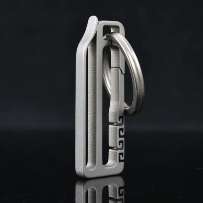 Titanium Clip Key Securer for Men