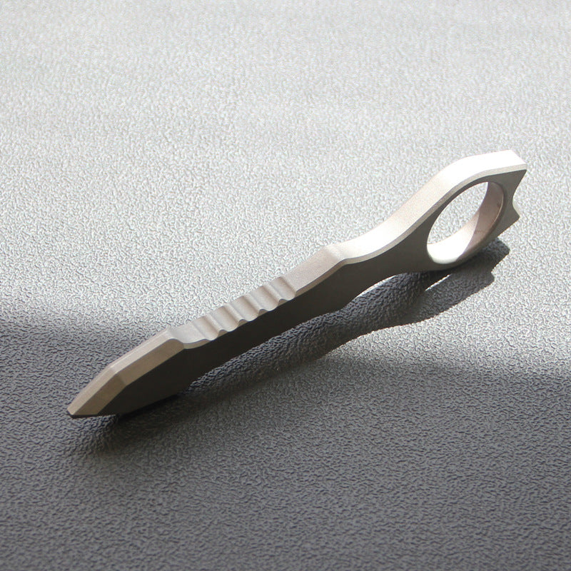 Durable Stainless Steel Multi-Mission Knuckle Duster Defense Tool