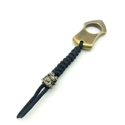 Self-defense Brass Knuckle Duster Ring for Daily Carry