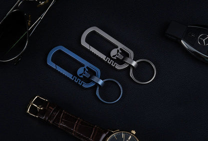 Titan Elegance Punisher Keychain for Stylish Carry
