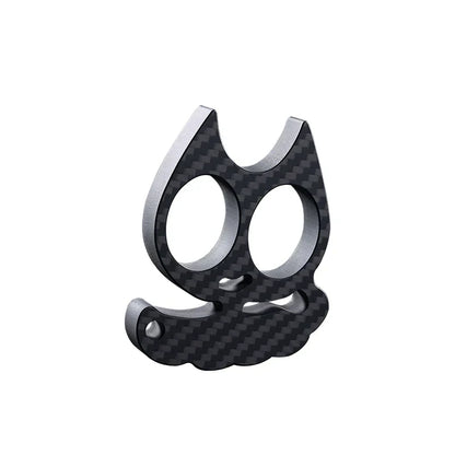 Protective Carbon Fiber Knuckle Duster Ring for EDC