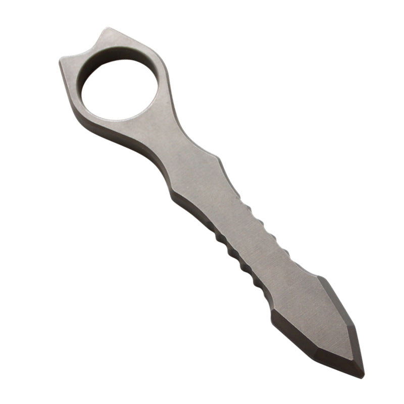 Durable Stainless Steel Multi-Mission Knuckle Duster Defense Tool
