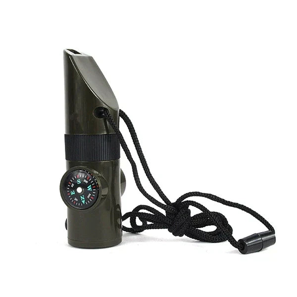 7in1 Wilderness Whistler SOS Beacon for Survival