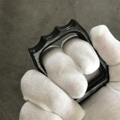 Portable Two Finger Knuckle Duster for Self Defense EDC Tool