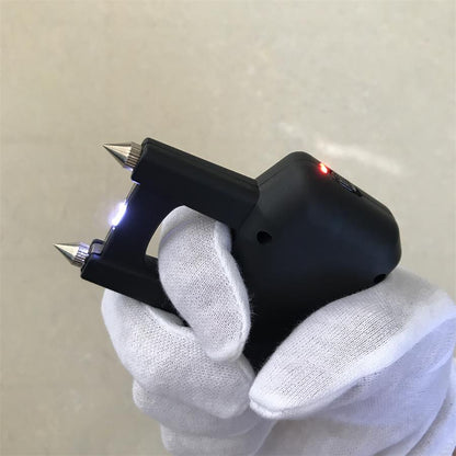 Defense Electric Baton with Knuckle Stun Gun Function
