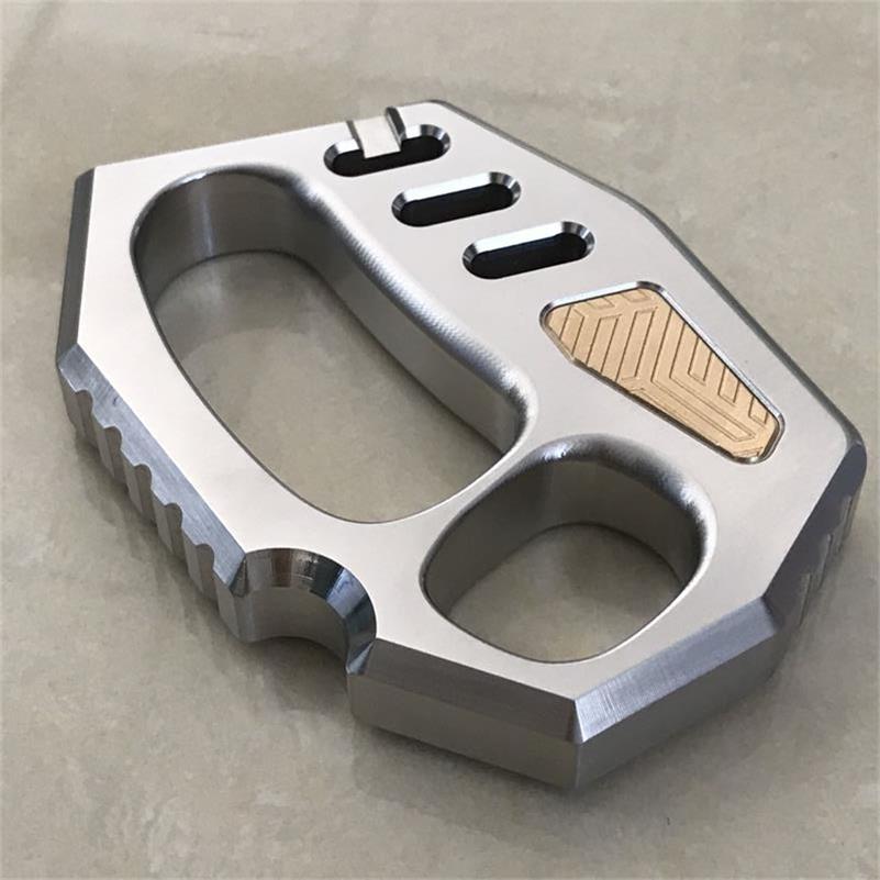 Steel Multi-Tool Knuckle Duster Window Breaker Defense Gear