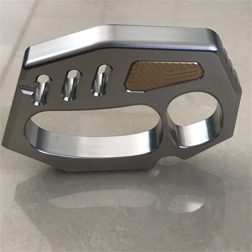 Steel Multi-Tool Knuckle Duster Window Breaker Defense Gear