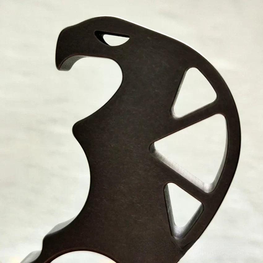 TC4 Titanium Knuckle Duster EDC Tool for Personal Security