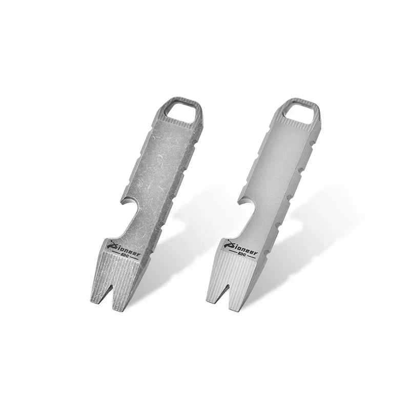 Portable Titanium Alloy EDC Hanging Accessory Mini Crowbar Opener