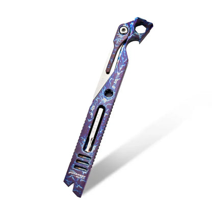 Outdoor Self-defense and Survival Titanium Alloy Pry Bar Multi-tool