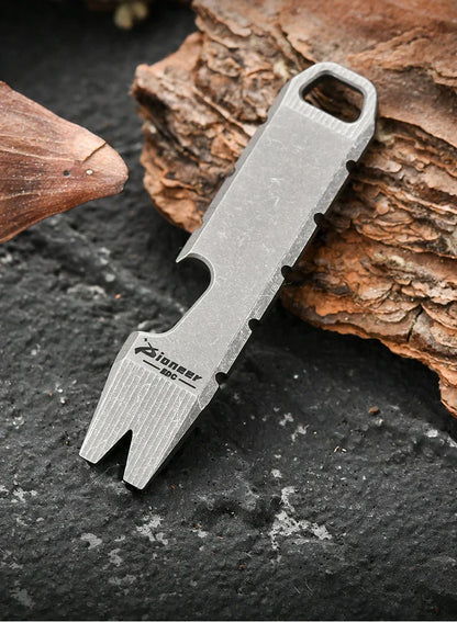 Portable Titanium Alloy EDC Hanging Accessory Mini Crowbar Opener