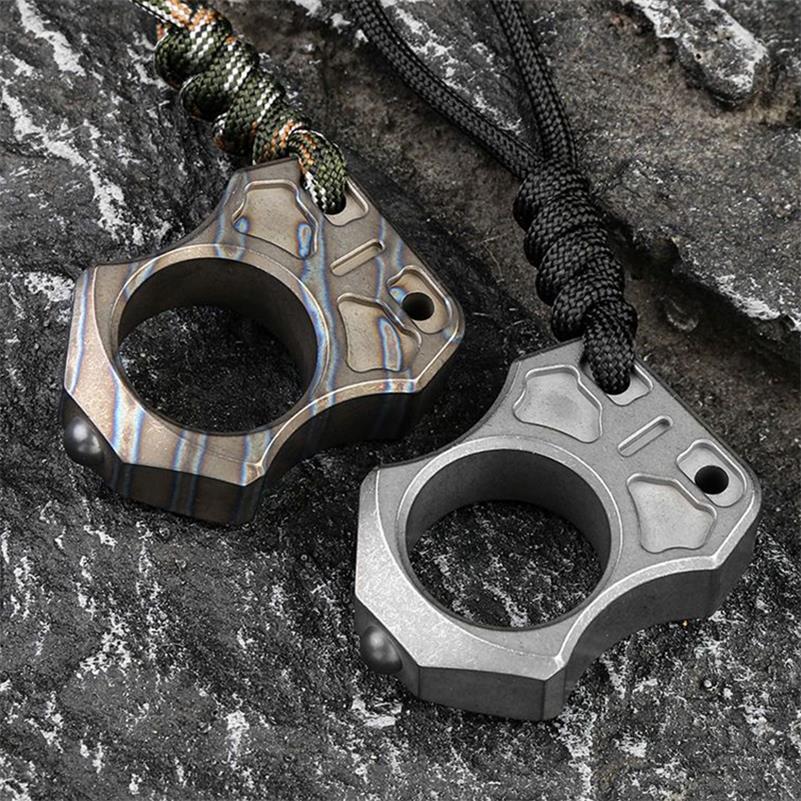 Titanium Knuckle Duster Multi-Tool with Window Breaker
