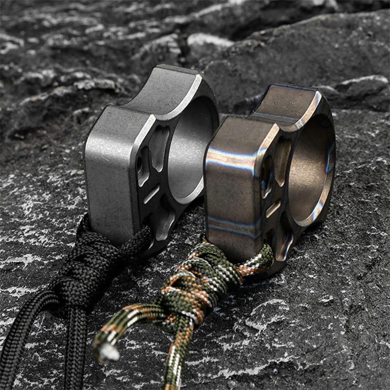 Titanium Knuckle Duster Multi-Tool with Window Breaker