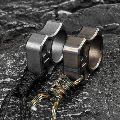 Titanium Knuckle Duster Multi-Tool with Window Breaker