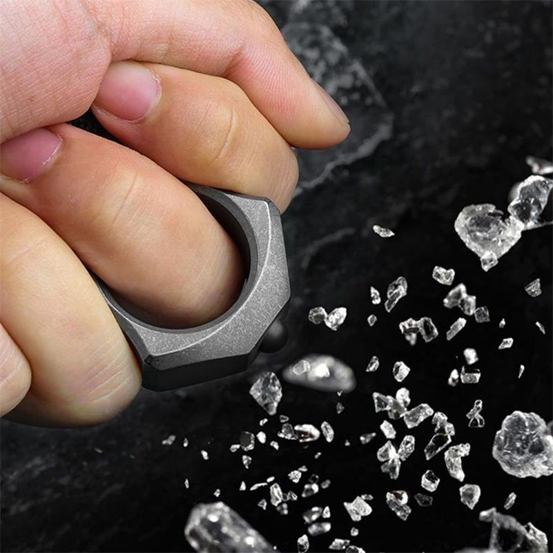 Titanium Knuckle Duster Multi-Tool with Window Breaker