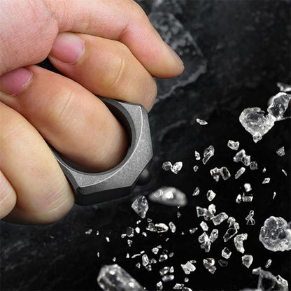 Titanium Knuckle Duster Multi-Tool with Window Breaker