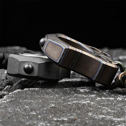 Titanium Knuckle Duster Multi-Tool with Window Breaker