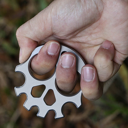 Skull MultiFunc Knuckle Duster Window Breaker
