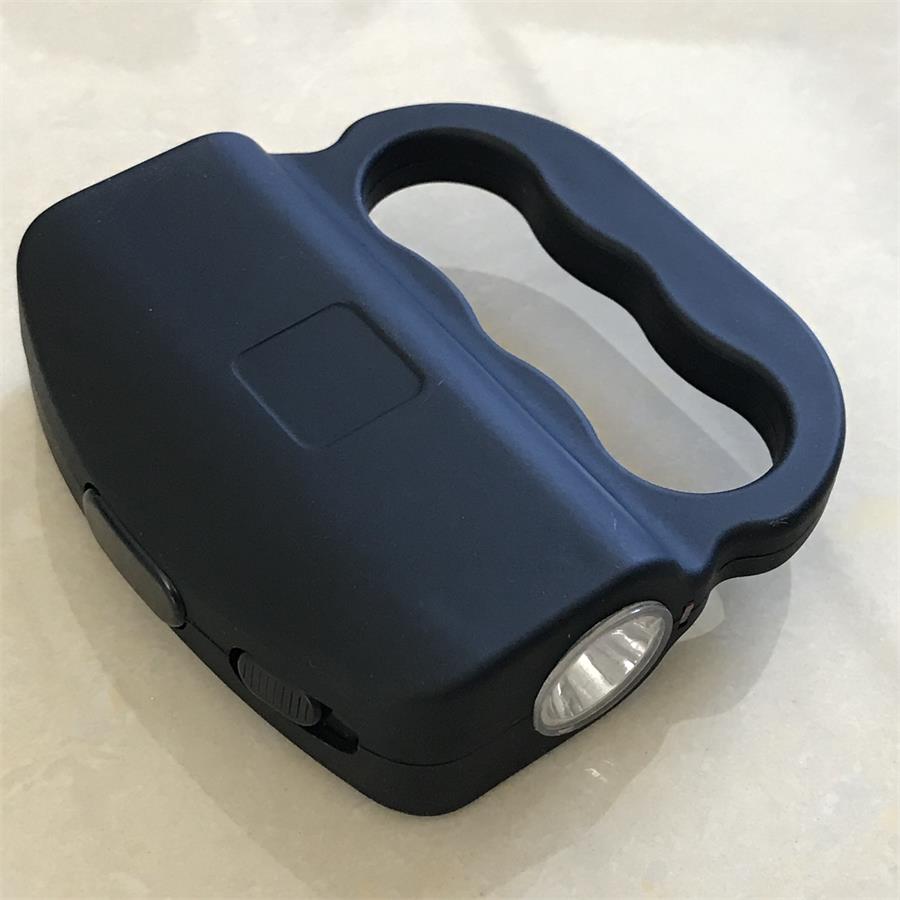 Mini Electric Stick with Three Finger Knuckle for Self-Protection
