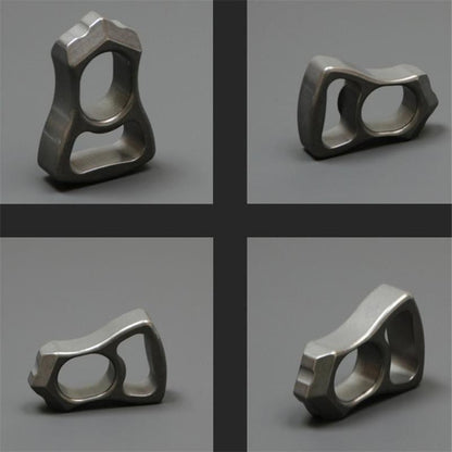 Titanium Assault Knuckle Duster Window Breaker - Multi-Function Bottle Opener
