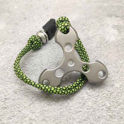 EDC Tool Necklace in Titanium for Personal Defense