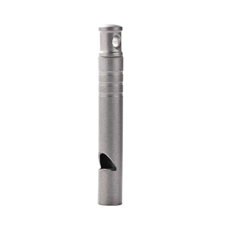 High Volume Titanium Whistle for Outdoor Use and Training