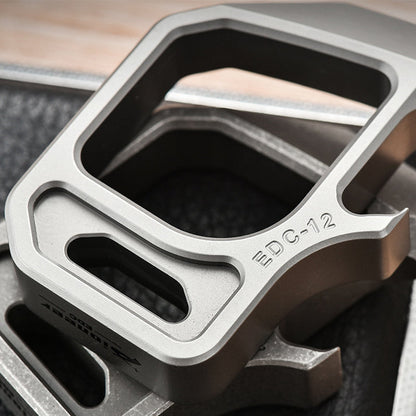 Titanium Knuckle Duster Guard with Integrated Bottle Opener