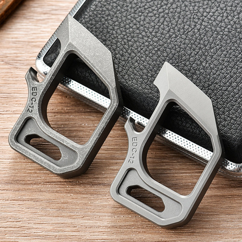 Titanium Knuckle Duster Guard with Integrated Bottle Opener