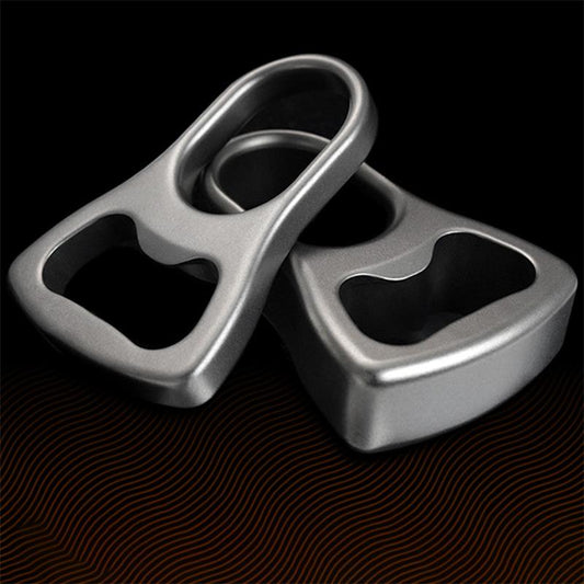Titanium Alloy Knuckle Duster Window Breaker Bottle Opener Self-Defense Gear