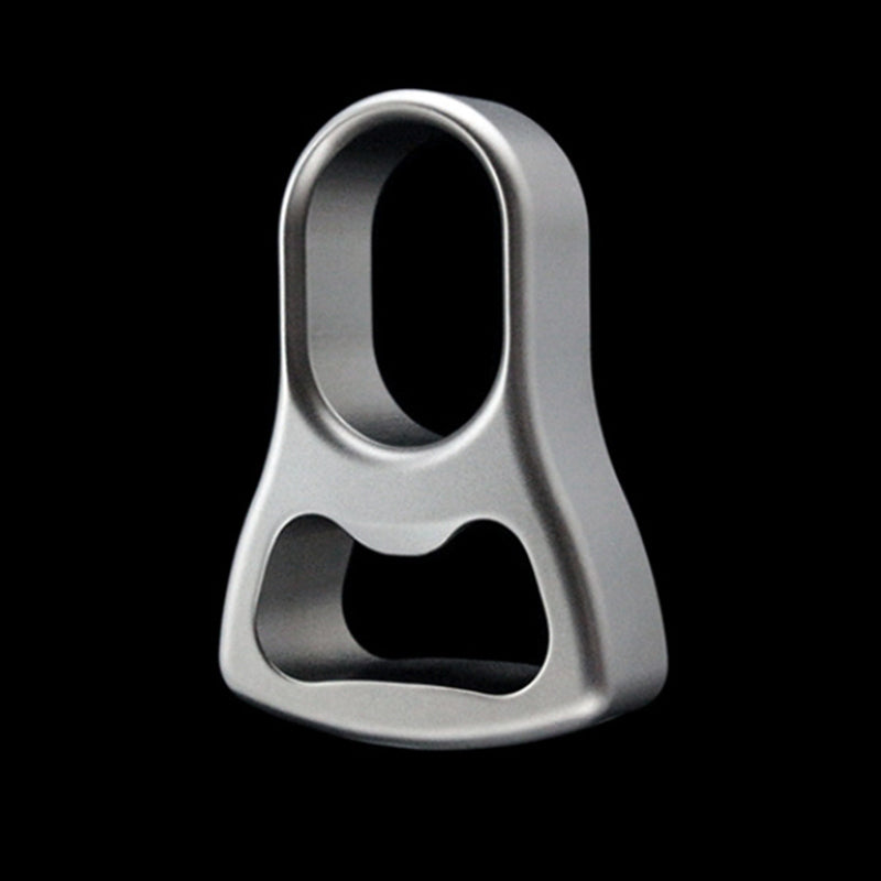 Titanium Alloy Knuckle Duster Window Breaker Bottle Opener Self-Defense Gear