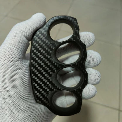 Carbon Fiber Defense Gear Knuckle Duster for Reliable Protection