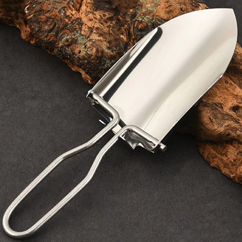 Multi-Use Foldable Shovel Ideal for Camping and Adventures