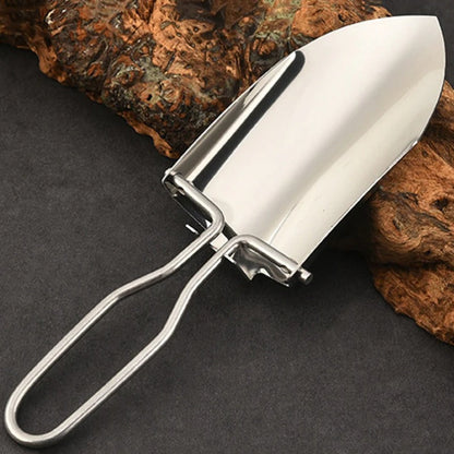 Multi-Use Foldable Shovel Ideal for Camping and Adventures