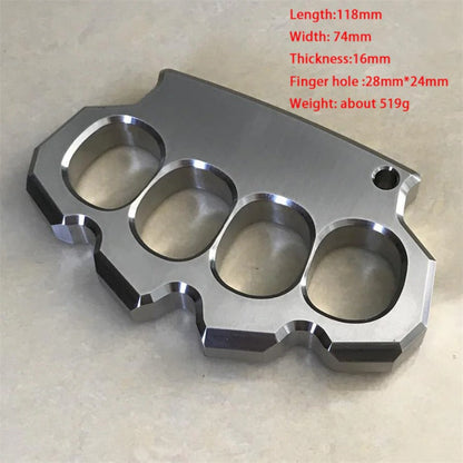 Stainless Steel Knuckle Duster for Training and Self-Defense