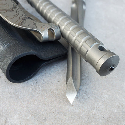 Titanium Tactical Break Baton EDC Survival Tool