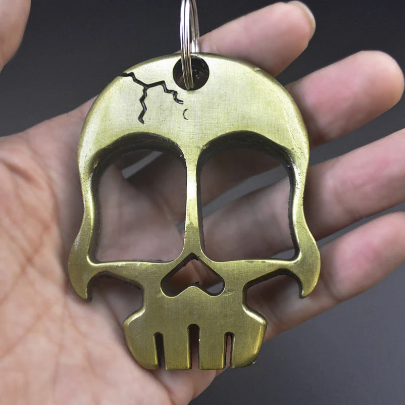 Weighted Two Finger Defender Knuckle Duster for Protection