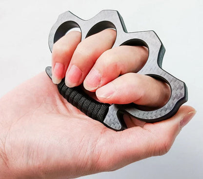 Carbon Fiber Knuckle Duster Security Tool in Various Designs