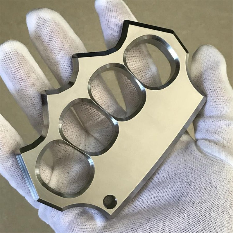 Stainless Steel Knuckle Duster for Training and Self-Defense