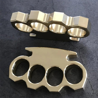 Brass Knuckle Duster Ultimate Self-Defense Tool for EDC