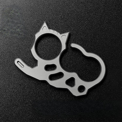 MT-03 Titanium Cat Knuckle Duster for Everyday Carry